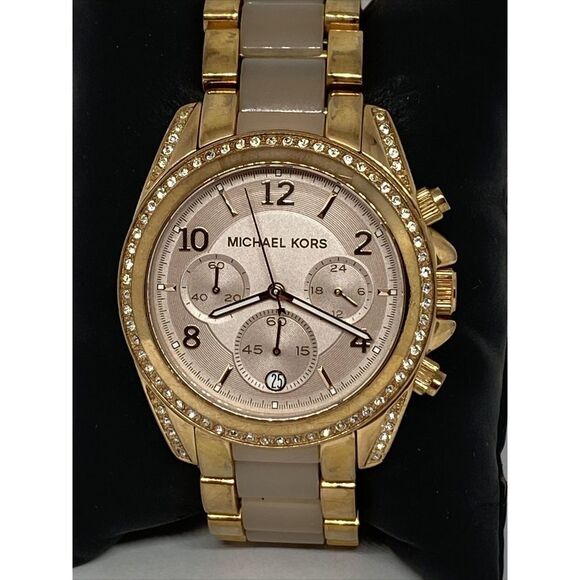 Michael Kors Blair MK5943 Women's Stainless Steel Analog Dial Quartz Watch JK471 - Picture 2 of 12